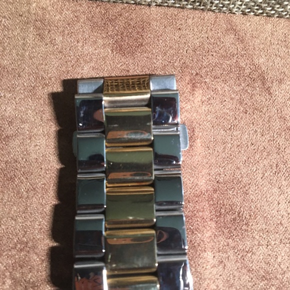 MICHAEL KORS BLUE ‘CHANNING’ PRE-LOVED AUTHENTIC GENUINE LAPIS FACE DESIGN WATCH - Picture 13 of 16